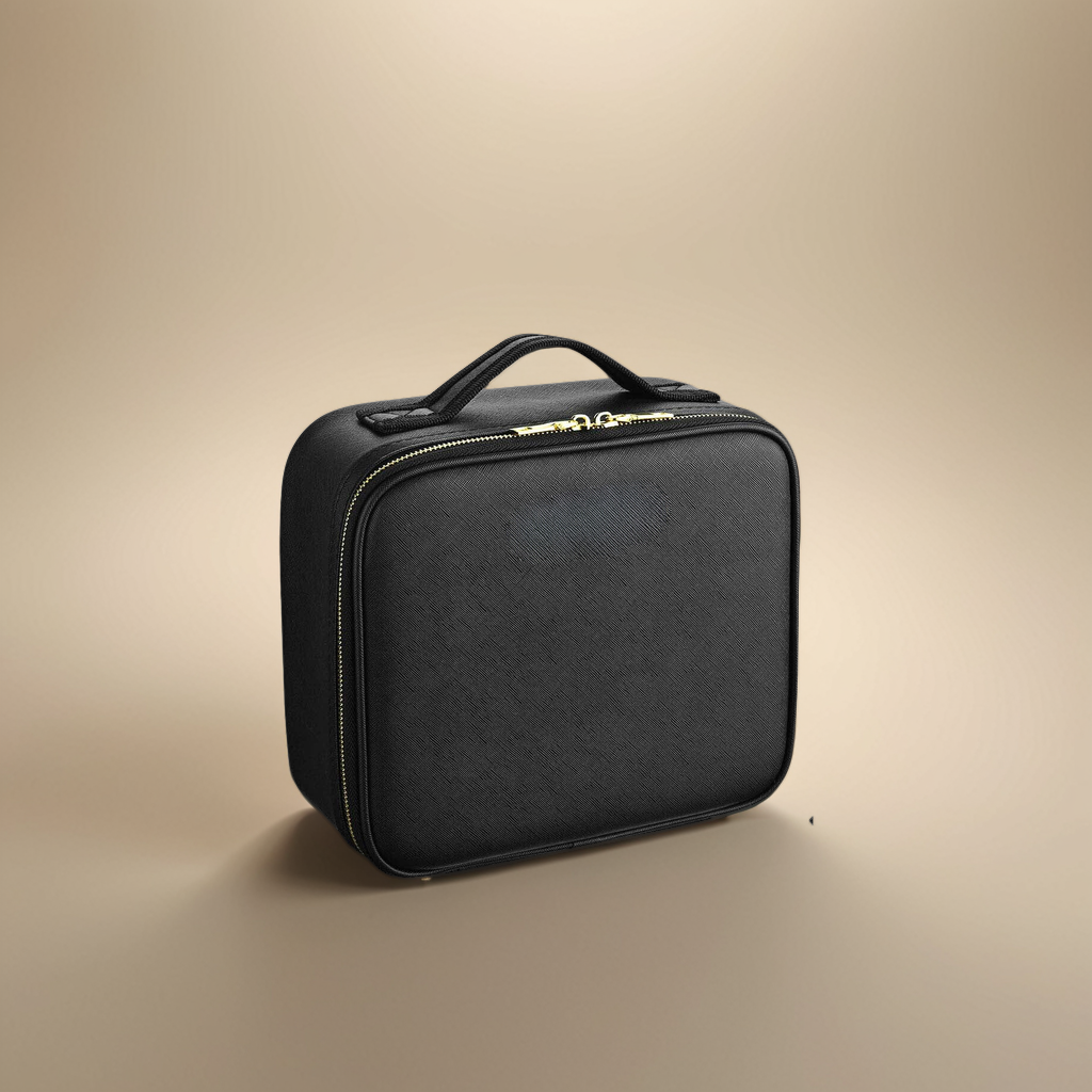 Makeup Bag with LED Mirror